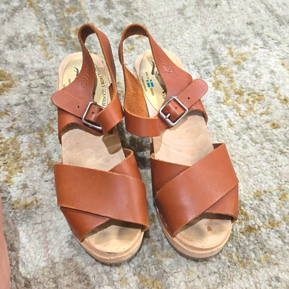 Lotta from Stockholm Open toe clog